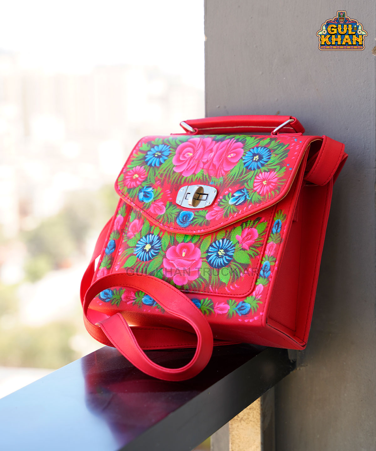 Handpainted Handbag - Made In Pakistan
